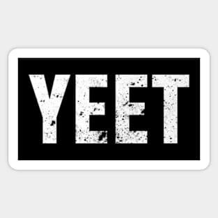 YEET distressed version Sticker